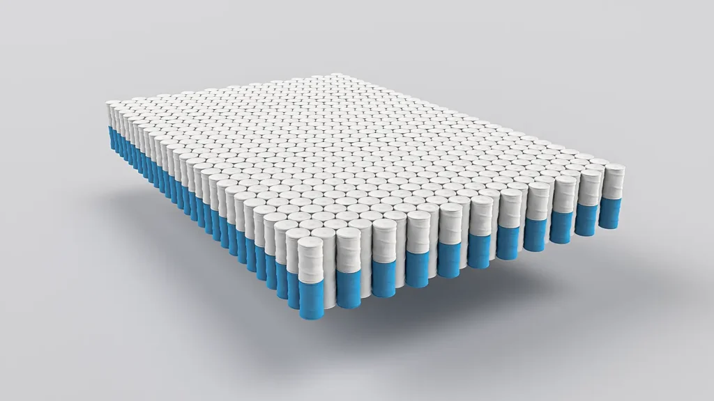 Comfy combined spring white